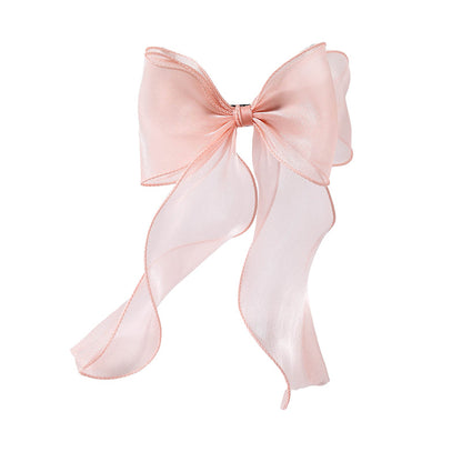 Girls Solid Color Bow Accessories Headwear