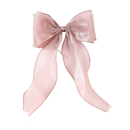 Girls Solid Color Bow Accessories Headwear