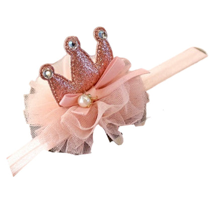 Girls Color-blocking Bow Accessories Headwear