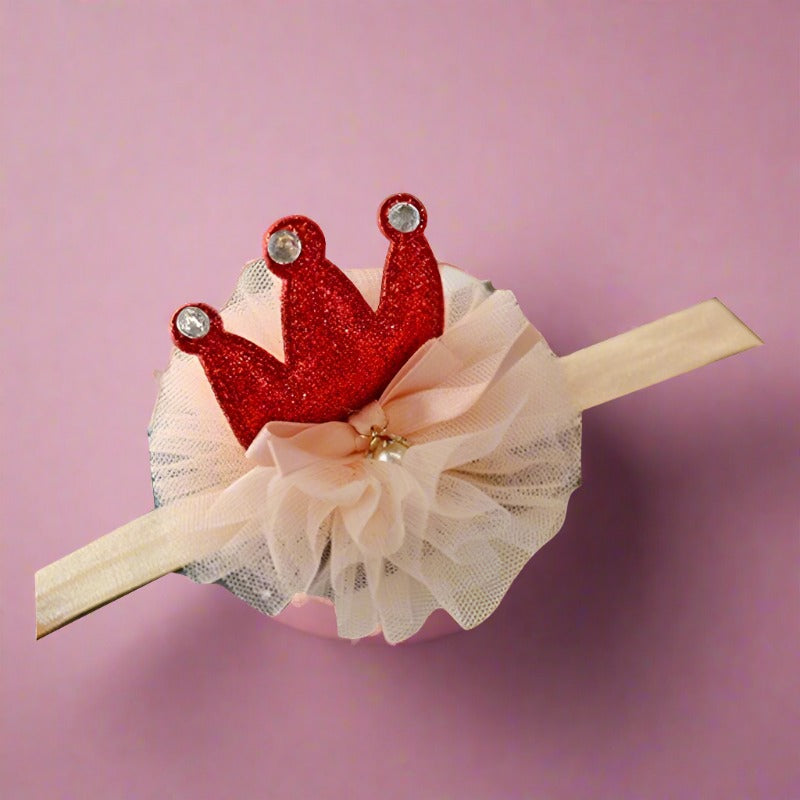 Girls Color-blocking Bow Accessories Headwear