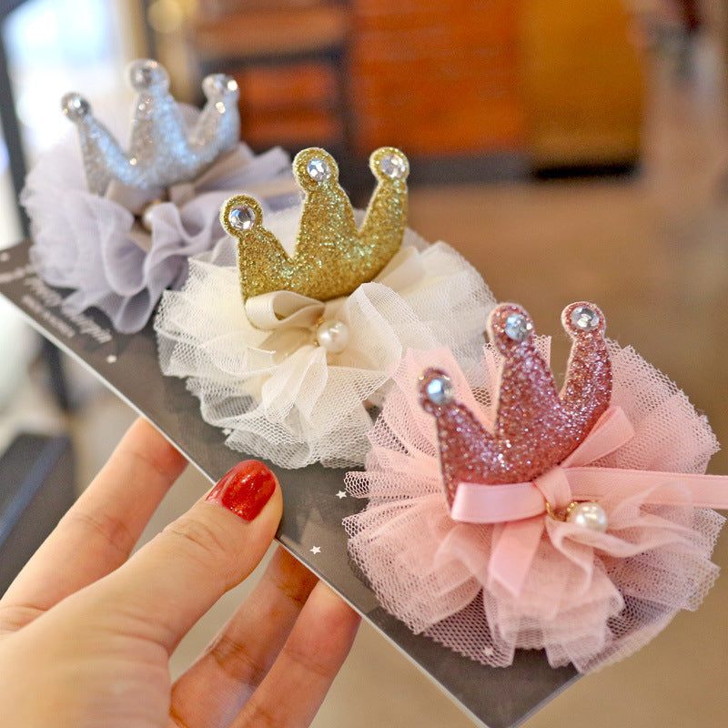 Girls Color-blocking Bow Accessories Headwear