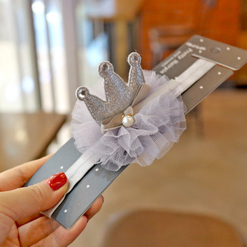 Girls Color-blocking Bow Accessories Headwear