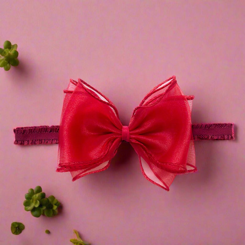 Baby Girls Solid Color Headwear