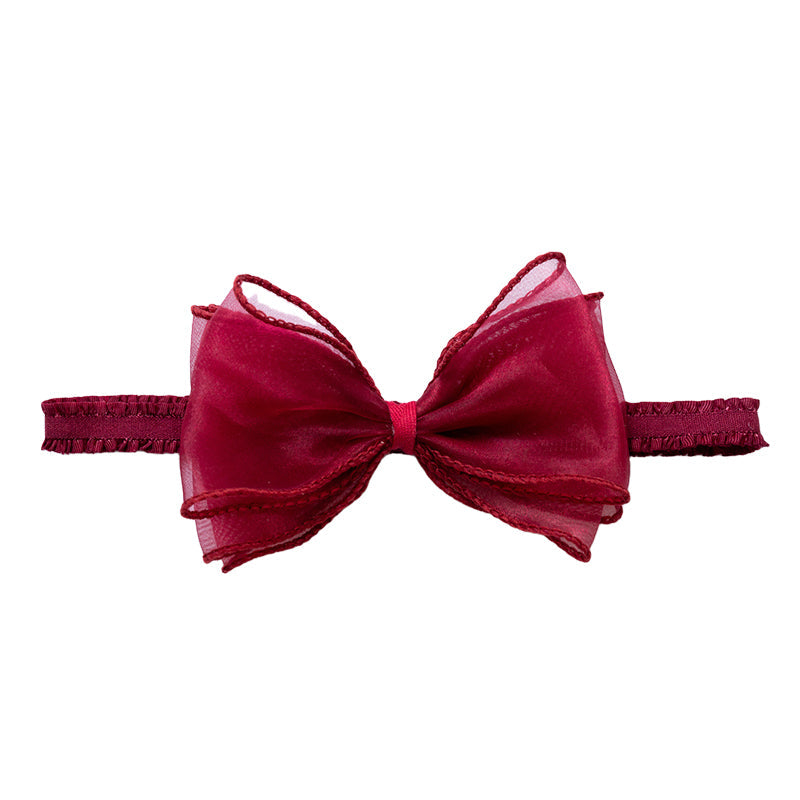 Baby Girls Solid Color Headwear