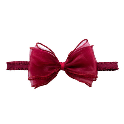Baby Girls Solid Color Headwear