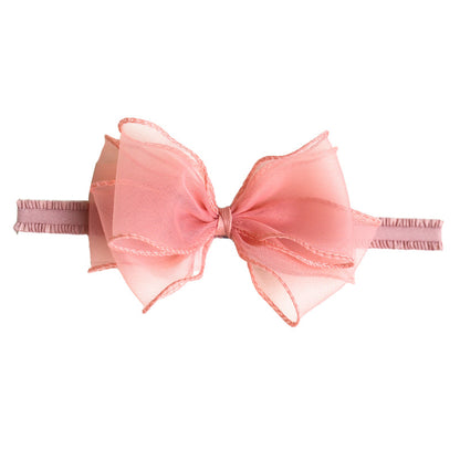 Baby Girls Solid Color Headwear