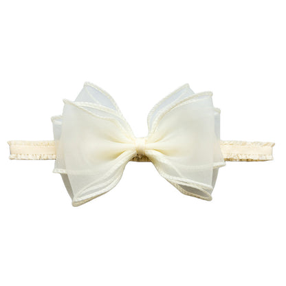 Baby Girls Solid Color Headwear