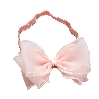Baby Girls Solid Color Headwear