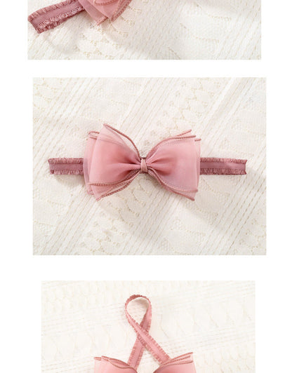 Baby Girls Solid Color Headwear