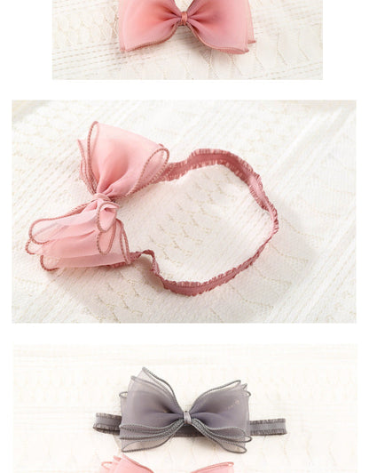 Baby Girls Solid Color Headwear