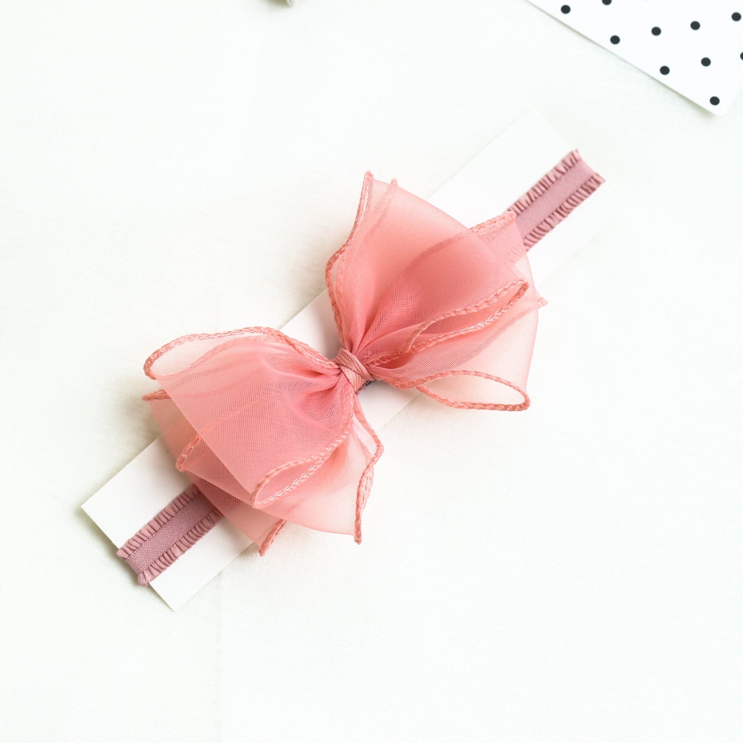 Baby Girls Solid Color Headwear