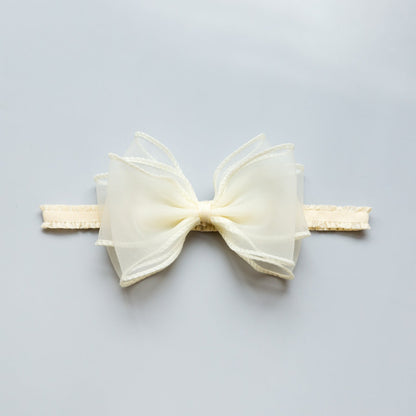 Baby Girls Solid Color Headwear