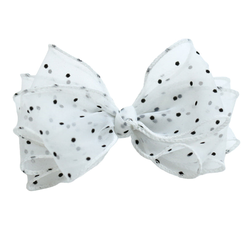 Girls Polka dots Bow Accessories Headwear Wholesale 220620199