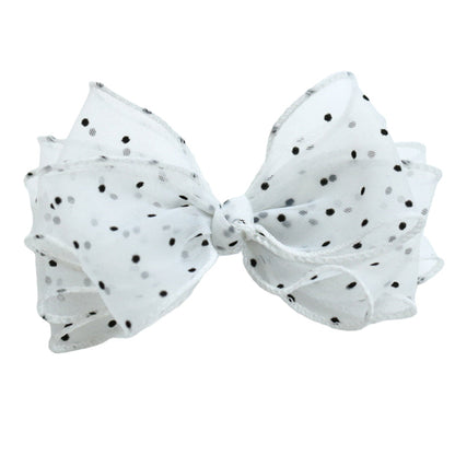 Girls Polka dots Bow Accessories Headwear Wholesale 220620199