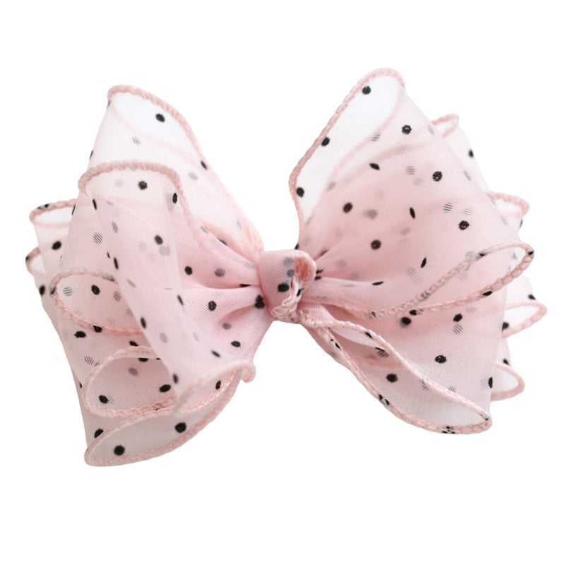 Girls Polka dots Bow Accessories Headwear Wholesale 220620199