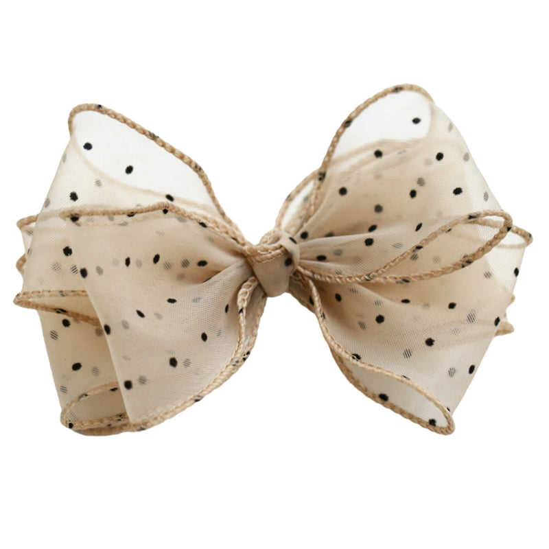 Girls Polka dots Bow Accessories Headwear Wholesale 220620199