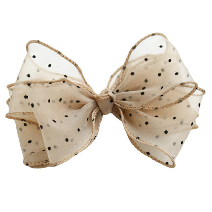Girls Polka dots Bow Accessories Headwear Wholesale 220620199