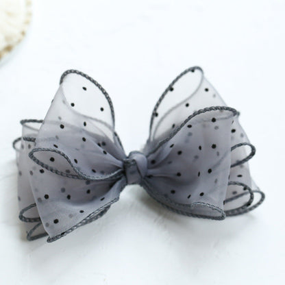Girls Polka dots Bow Accessories Headwear Wholesale 220620199