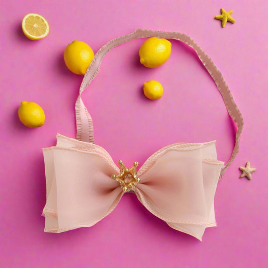Baby Girls Solid Color Bow Accessories Headwear