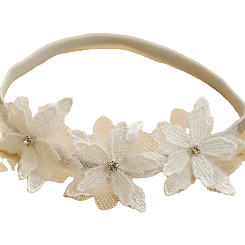 Baby Girls Flower Lace Accessories Headwear Wholesale