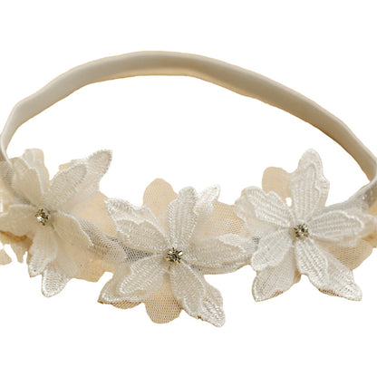Baby Girls Flower Lace Accessories Headwear Wholesale