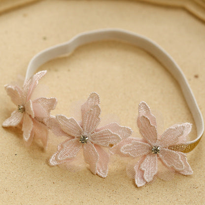Baby Girls Flower Lace Accessories Headwear Wholesale