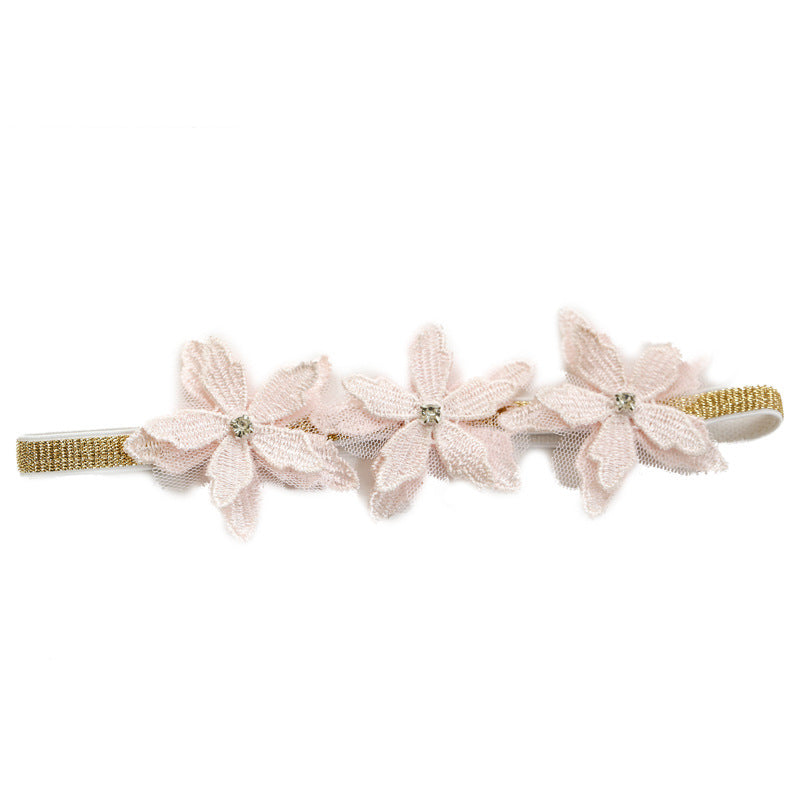 Baby Girls Flower Lace Accessories Headwear Wholesale