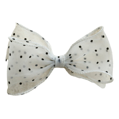 Girls Polka dots Bow Accessories Headwear