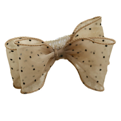 Girls Polka dots Bow Accessories Headwear