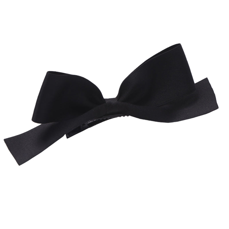 Girls Solid Color Bow Accessories Headwear
