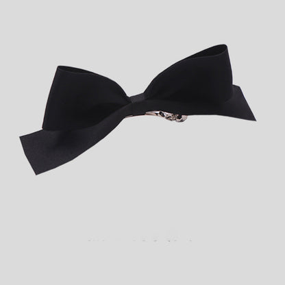 Girls Solid Color Bow Accessories Headwear