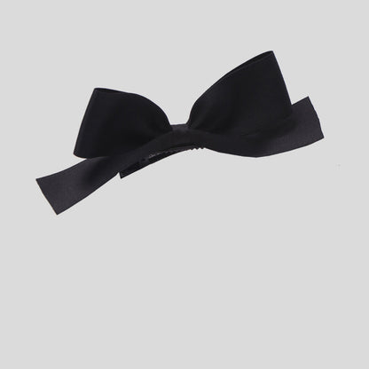 Girls Solid Color Bow Accessories Headwear