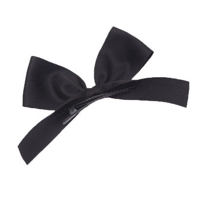 Girls Solid Color Bow Accessories Headwear