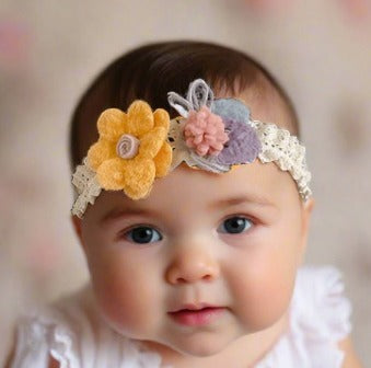 Girls Flower Accessories Headwear