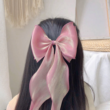 Girls Solid Color Bow Accessories Headwear Wholesale 220620214