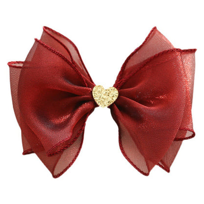 Girls Love heart Bow Accessories Headwear