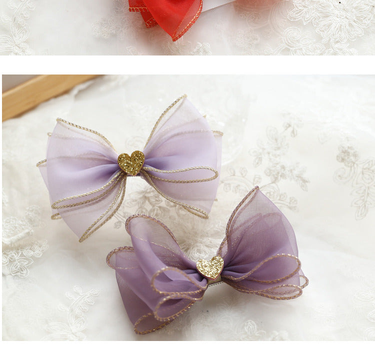 Girls Bow Accessories Headwear