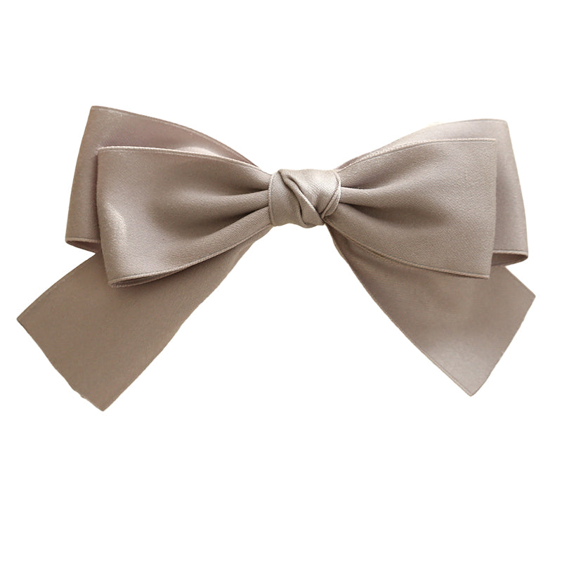 Girls Solid Color Bow Accessories Headwear