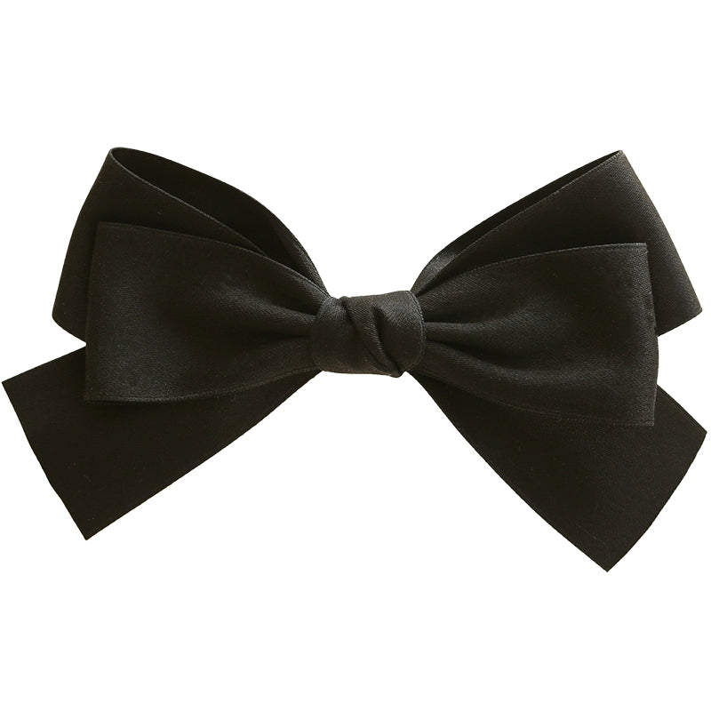 Girls Solid Color Bow Accessories Headwear