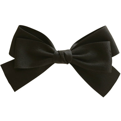 Girls Solid Color Bow Accessories Headwear