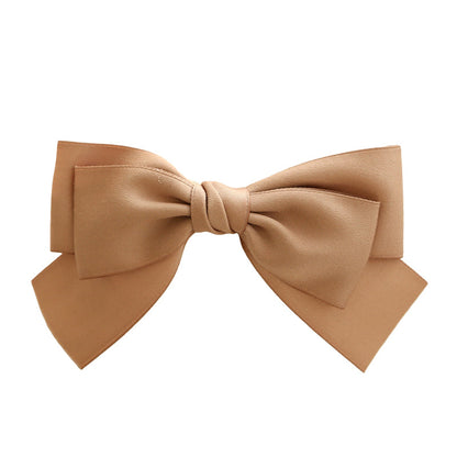 Girls Solid Color Bow Accessories Headwear