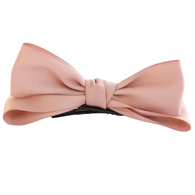 Girls Solid Color Bow Accessories Headwear