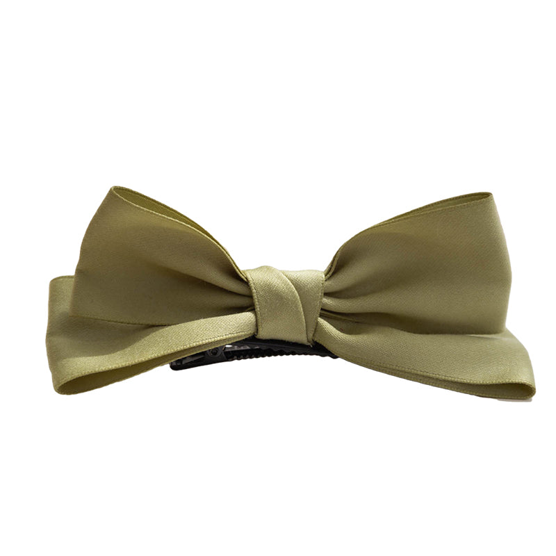 Girls Solid Color Bow Accessories Headwear