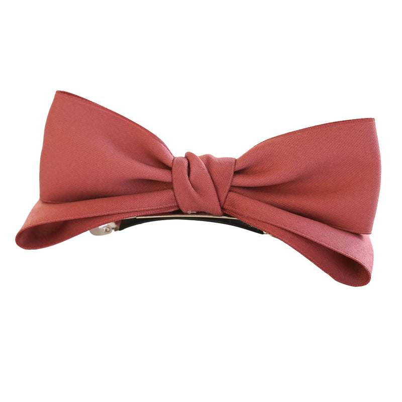 Girls Solid Color Bow Accessories Headwear
