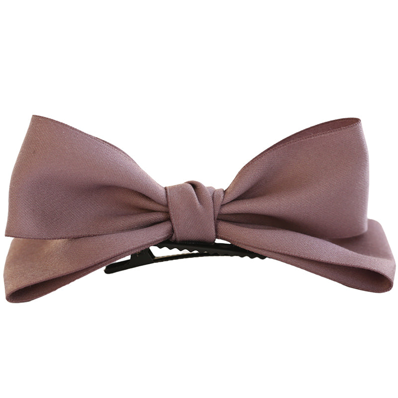 Girls Solid Color Bow Accessories Headwear