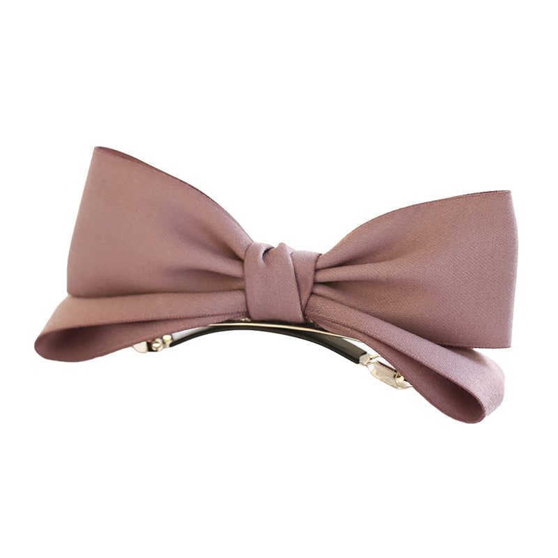 Girls Solid Color Bow Accessories Headwear