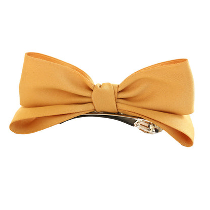 Girls Solid Color Bow Accessories Headwear