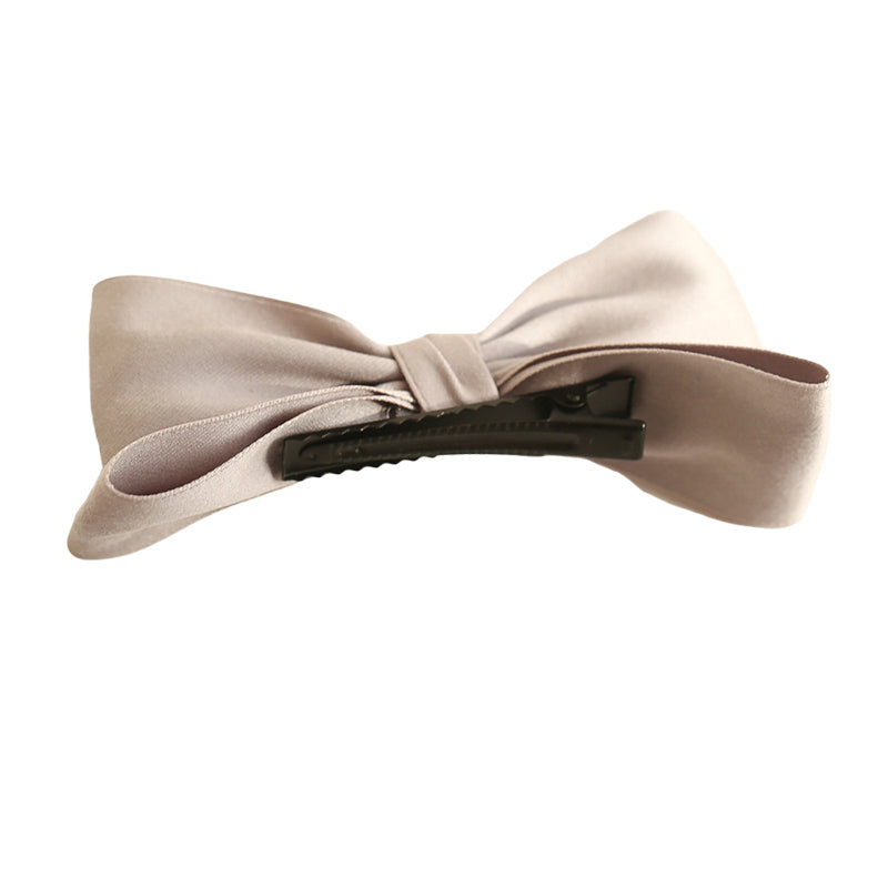 Girls Solid Color Bow Accessories Headwear