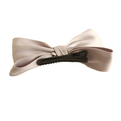 Girls Solid Color Bow Accessories Headwear