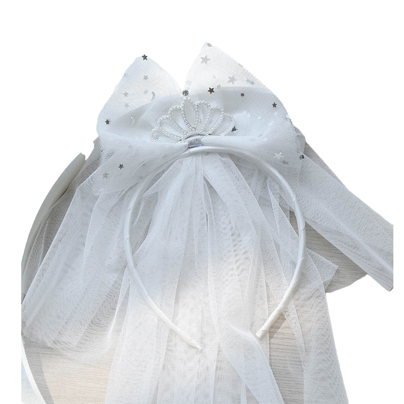 Girls Star Bow Lace Accessories Headwear